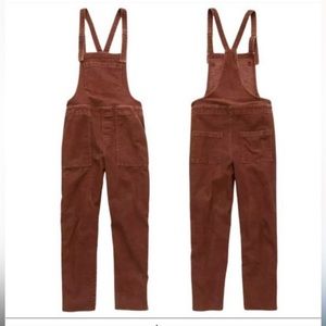 Aerie corduroy overalls